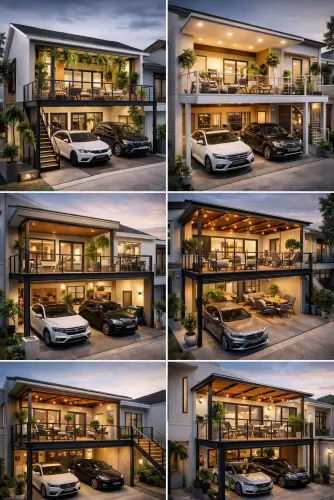 Mezannine Teras Rumah Keren di Mampang Prapatan